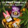 Total Tea Slimming Detox Tea for a Healthy Weight Support - Caffeine Free - Herbal Tea with Chamomile, Hibiscus, Ginger Root for Colon Cleanse - Natural Fruit Tea for Digestive Health
