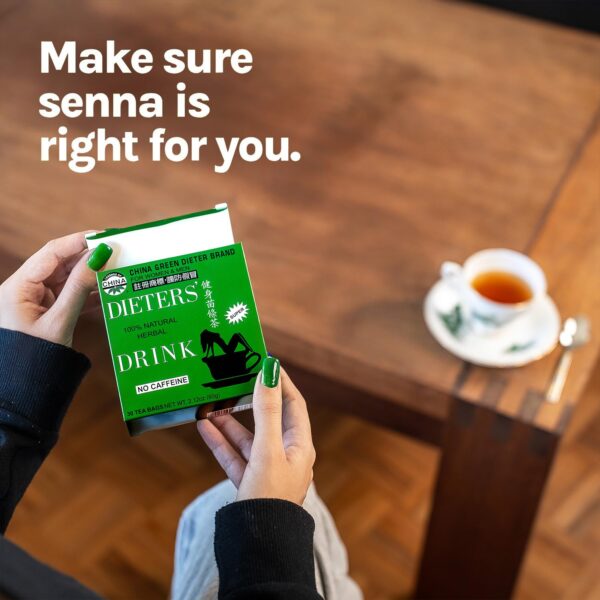 Uncle Lee's Tea Body Slim Dieter Tea, Caffeine Free Chinese Herbal Tea with Senna Leaves and Natural Lemon Flavor, Keep Your Diet on Track for a Healthy Weight, 30 Tea Bags Per Box