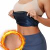 Dulchany Sauna Suit Waist Trimmer for Women Waist Trainer Sweat Band for Stomach Belly Thermo Slimming Belt Workout