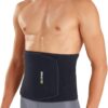 Bracoo Waist Trimmer Sweat Band for Women & Men, Sauna Belt for Lower Belly Fat, Adjustable Stomach Wrap for Workout, SE22