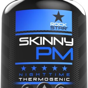 Rockstar Skinny PM – Nighttime Fat Burner Weight Loss Pills – Thermogenic Diet Pills 60ct