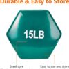 Amazon Basics Vinyl Coated Dumbbell Hand Weights