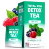 Total Tea Slimming Detox Tea for a Healthy Weight Support - Caffeine Free - Herbal Tea with Chamomile, Hibiscus, Ginger Root for Colon Cleanse - Natural Fruit Tea for Digestive Health