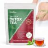 Detox Tea 28 Count, Natural Herbal Tea with Oolong & Green Tea Extract, Yerba Mate & Ginseng – Supports Balanced Diet & Metabolism Boost – Vegan, Gluten-Free, No Artificial Flavors