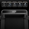 WALKINGPAD Folding Treadmills for Home, Smart Vertical Fold, LED Display with Adjustable Height Handles, No Assembly