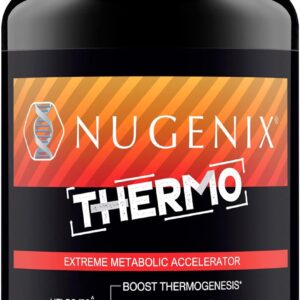Nugenix Thermo – Thermogenic Fat Burner Supplement Pills for Men, Extreme Metabolic Accelerator, 60 Count