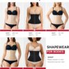 Nebility Waist Trainer for Women Faja Postpartum Corset Shapewear Tummy Control Waist Cincher Body Shaper(Black,Medium)