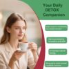 Detox Tea 28 Count, Natural Herbal Tea with Oolong & Green Tea Extract, Yerba Mate & Ginseng – Supports Balanced Diet & Metabolism Boost – Vegan, Gluten-Free, No Artificial Flavors