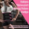 7152nctgfpL._AC_SL1500_.jpg Sweat Waist Trainer For Women Men Waist Trimmer Sweat Belt Band Stomach Wrap Faja For Workout Lower Belly Fat