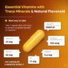 Sandhu's Vitamin D3 K2 Magnesium 5000 IU, 120mcg K2 Capsules 120 Count (Pack of 1) | with VIT B6, Zinc & Quercetin | D3K2 Supports Superior Absorption, Energy, Immune, Muscle Health for Men & Women
