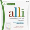 alli Diet Weight Loss Supplement Pills, Orlistat 60mg Capsules Starter Pack, Non prescription weight loss aid, 60 count(Pack of 1)