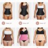 FeelinGirl Waist Trainer for Women Bandage Wrap Trimmer Belt Long Torso Tummy Wraps Belly Body Shaper Waist Trimmer Belt