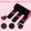 718lWcv8ZqL._AC_SL1500_.jpg Sweat Waist Trainer For Women Men Waist Trimmer Sweat Belt Band Stomach Wrap Faja For Workout Lower Belly Fat