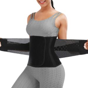 ChongErfei Waist Trainer Belt for Women Man – Waist Trimmer Ab Belt – Tummy Control Body Shaper
