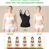 YADIFEN Waist Trainer for Women,Zipper Corset Body Shaper for Tummy Control Neoprene Cincher Sweat Sauna Vest Tank Top