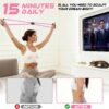 Resistance Bands, Figure 8 Resistance Band, Exercise Bands with Handles, Weights Workout Bands for Arms, Back, Shoulder, Leg, Physical Therapy, Pilates, Home Workout Equipment That Replace Dumbbells