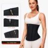 Junlan Sweat Waist Trainer for Women - Corset Sweat Band for Working Out