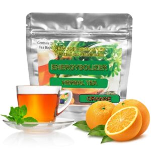 Energybolizer Perfect Weight Herbal Tea, 24 Bags (Orange) – Natural Herbal Tea for Men and Women to Support Digestion and Overall Wellness