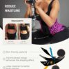 FeelinGirl Waist Trainer Belt Waist Cincher Trimmer Ab Belt Tummy Control Body Shaper with Triple Wrap Women and Men