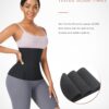 FeelinGirl Waist Trainer for Women Sauna Belt Tummy Wrap Plus Size