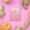 Miracle Tree - Organic Moringa Superfood Tea, 25 Individually Sealed Tea Bags, Peach & Ginger (Keto, Detox, Energy & Immunity Booster, Vegan, Gluten-Free, Organic, Non-GMO, Caffeine-Free)