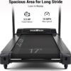THERUN Incline Treadmill, Treadmills for Running and Walking, 300 lbs Weight Capacity Folding Treadmill with 0-15% Auto Incline, Wide Belt, 3.5 HP, App, Heart Rate