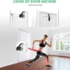 Resistance Bands, Pull Up Bands, Workout Bands for Exercise, Thick Heavy Resistance Band Set with Door Anchor, Elastic Bands for Body Stretching, Training at Home/Gym for Men & Women