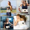 Abs Sculptor, Ab Toning Belt with Heating Pad for Stomach Cellulite Removal Fat Burning, ab Toner Machine for Belly Exercise Smooth & Firming, Lower Back Massager for Pain Relief Women Men Unisex