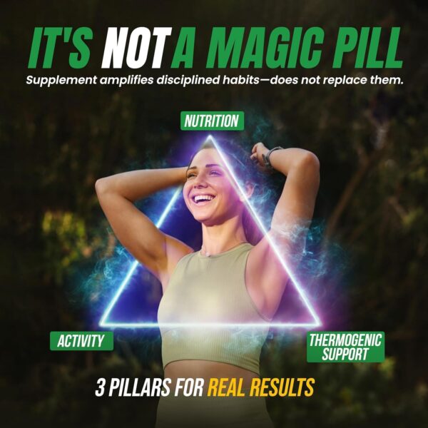 71Pt7B64HaL._AC_SL1500_.jpg Thermogenic Fat Burner Brazilian Lean Weight Loss Vitamins, Dr Vitamin Waist Trimmer & Supplements for Bloating (1 Bottle, 30 Capsules)