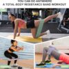 Booty Bands Set, Resistance Bands for Working Out, Exercise Bands for Women and Men Legs and Butt, Stretch Bands for Pilates, Yoga Starter Set
