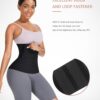 FeelinGirl Waist Trainer for Women Sauna Belt Tummy Wrap Plus Size