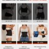 Junlan Waist Trainer for Women Belly Fat Sweat Band Cincher Waist Trimmer Tummy Sweat Belt Stomach Wrap Sauna Suit Binder