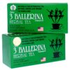 3 Ballerina Herbal Tea Drink Extra Strength Herbal, 18 Count (Pack of 2)