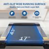 Treadmills for Home, Folding Treadmill with 12% Auto Incline, 2.5 HP, 8.5 MPH Speed, 15 Preset Programs, Heart Rate Sensor, LCD Display, 220 lb Weight Capacity for Office Workout