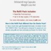 alli Diet Weight Loss Supplement Pills, Orlistat 60mg Capsules, 170 Count