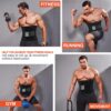 Waist Trainer for Women & Men, Waist Sweat Band, Belly Band Sweat Belt, Stomach Wrap, Body Shaper Belt