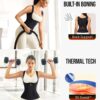 Junlan Waist Trainer for Women - Sauna Suit Sweat Vest for Working Out