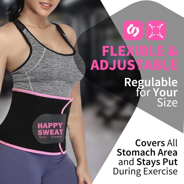 Waist Trainer for Women and Men Belly Fat, Neoprene Sauna Sweat Band, Stomach Wrap Waist Trimmer for Workout
