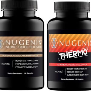 Nugenix Thermo Fat Burner and Nitric Oxide Booster for Men
