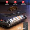 Walking Pad Treadmill with Incline 10%, Foldable Treadmill with Adjustable Handle Bar for Home, Portable Walking Pad with Desk Treadmills with App, Remote Control & LED Display
