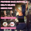 71qzkN4ahHL._AC_SL1500_.jpg Sweat Waist Trainer For Women Men Waist Trimmer Sweat Belt Band Stomach Wrap Faja For Workout Lower Belly Fat