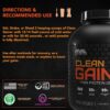 RIVAL NUTRITION Clean Gainer Soft Serve Vanilla 5 Lb I High Protein Lean Gainer Powdered Drink Mix I 560 Calories, 30g Protein, and 97g Multi-Source Carbs Per Serving I 15 Servings