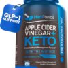 Herbtonics Apple Cider Vinegar + Keto BHB Capsules | GLP-1 Support for Appetite, Cravings & Weight Management | Metabolism Support with Satiety Support | 240 Capsules - 4 Month Supply