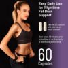 71wFIYEh5aL._AC_SL1500_.jpg Night Time Fat Burner for Weight Loss - Metabolism Booster Nighttime Belly Fat Burn & Natural Appetite Suppressant Supplement for Men Women - Relaxation Weight Control Support Pills