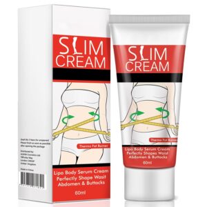 Hot Cream for Belly, Slimming Fat Burning Cream for Stomach, Waist & Buttocks, Belly Fat Burner for Women Men, Sweatcream Moisturizing Firming Weight Loss Tight Cellulite cream, For All Skin Types