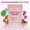 71yUSVXw3uL._SL1500_.jpg Sylphoria Detox Tea,Weight Loss Tea with Lotus Leaf and Ginseng to Support Goals for Detox Cleanse, Healthy Weight and Digestive Health for Women & Men,- Hawthorn Flavor(1Pack/30Bags)