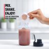 Muscle Milk Genuine Protein Powder, Chocolate, 1.93 Pounds, 13 Servings, 32g Protein, 2g Sugar, Calcium, Vitamins A, C & D, NSF Certified for Sport, Energizing Snack, Packaging May Vary