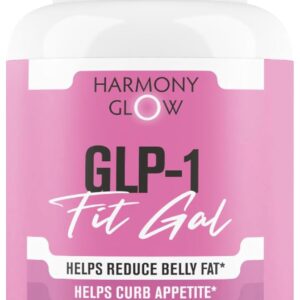 GLP-1 Fit Gal | Weight Loss Pills, Appetite Suppressant & Fat Burner for Women | Supports Healthy Pathways Associated with GLP-1 Activity | 3rd Party Tested Supplement – 60 Capsules for Adults