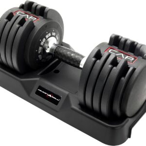CAP ADJUSTABELL Adjustable Dumbbell Weights – Singles & Pairs | 12.5 lb, 25 lb & 55 lb | Multiple Handle Options