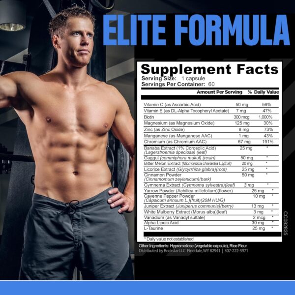 Rockstar Skinny PM - Nighttime Fat Burner Weight Loss Pills - Thermogenic Diet Pills 60ct
